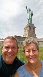 Statue of Liberty selfie