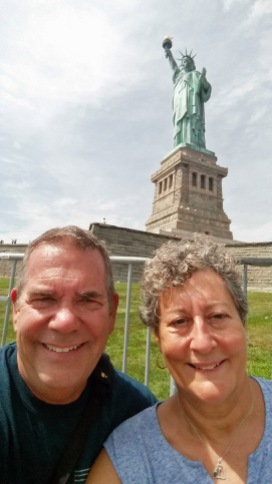 Statue of Liberty selfie