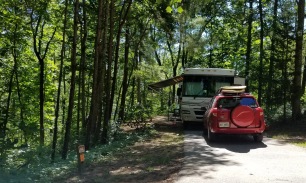 Smith Lake campsite 4